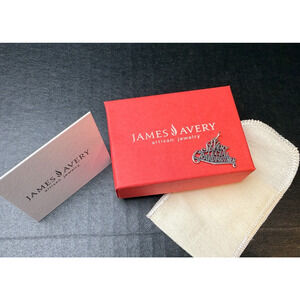 James Avery Sterling Silver Very Special Grandmother Pedant Charm Uncut Loop